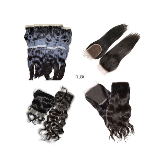RAW INDIAN HAIR LACE CLOSURES