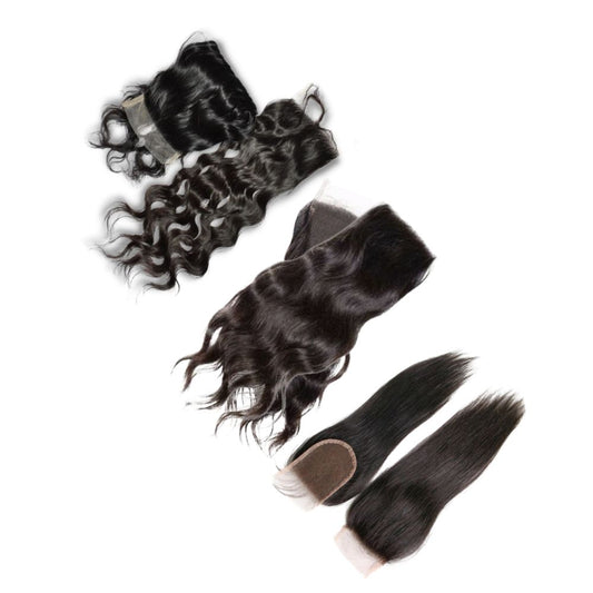 RAW INDIAN HAIR LACE CLOSURES HD